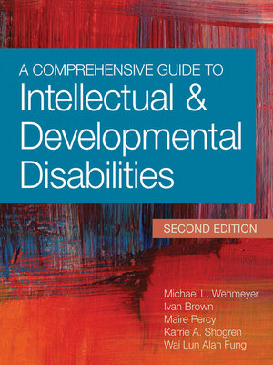cover image of A Comprehensive Guide to Intellectual and Developmental Disabilities